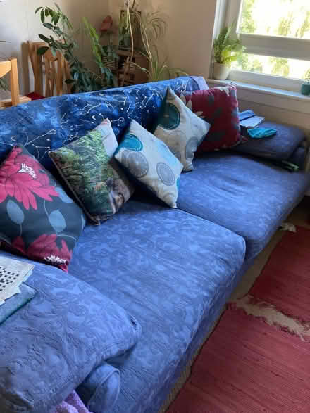Photo of free Large fabric sofa (Craigentinny EH7) #1