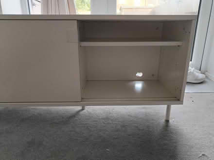 Photo of free White ikea TV stand (Wokingham) #2