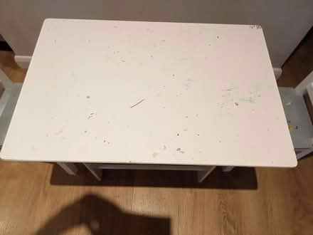 Photo of free Childrens table and 2 chairs (Caerphilly CF83) #2