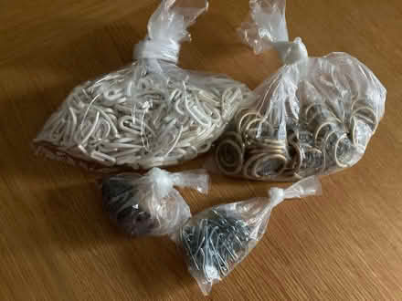 Photo of free Bundle, Curtain Rings, Hooks,lead weights,hooks for 3"pleats (Calthwaite CA11) #2