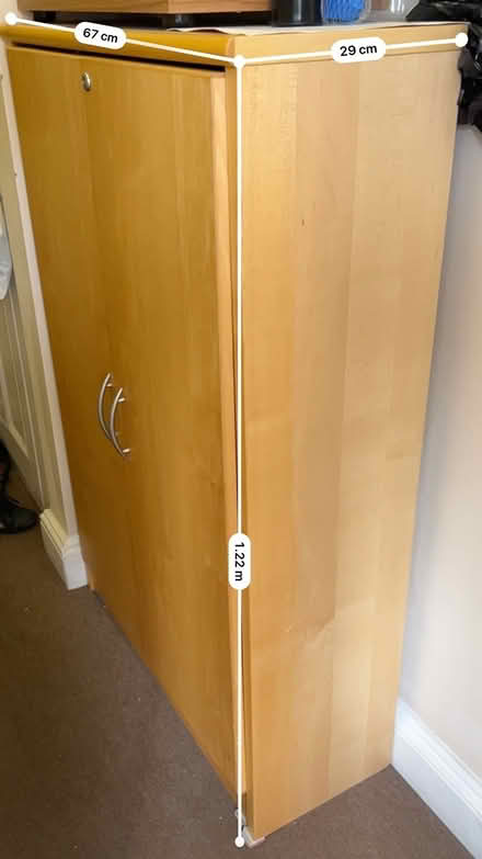 Photo of free Wooden cupboard (ME7) #3