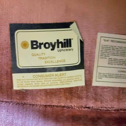 Photo of free Broy Hill Wingback Chair (Foggy Bottom) #2