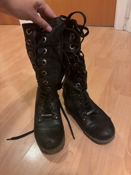 Photo of free Ladies tall leather boots, size 5 (Edinburgh, EH6) #4