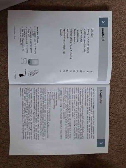 Photo of free TrueCall call screening unit (Waterside HP5) #3