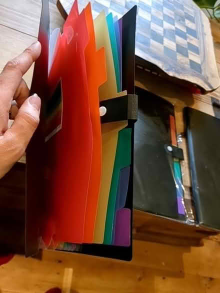 Photo of free Folder with sections (Moorlands LA1) #2