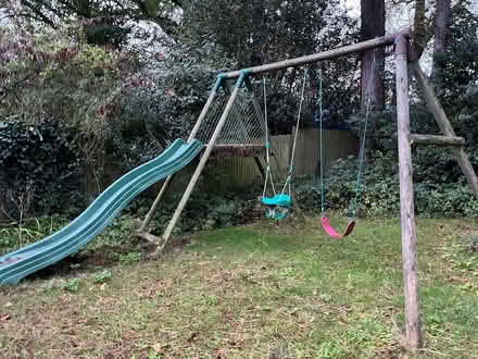 Photo of free Children’s swing and slide set (Long Ditton KT6) #2