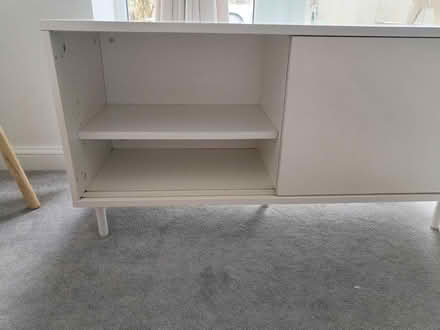 Photo of free White ikea TV stand (Wokingham) #3