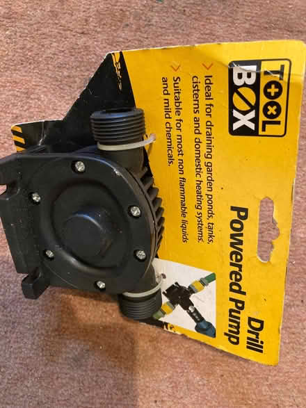 Photo of free Drill powered pump (South Cliff YO11) #1