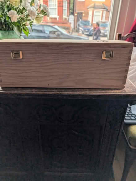 Photo of free Strong wooden wine box (Neasden NW10) #2