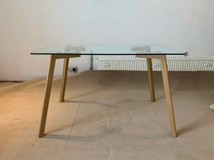 Photo of free Glass Top Modern Dining Table (Langley Park DH7) #1