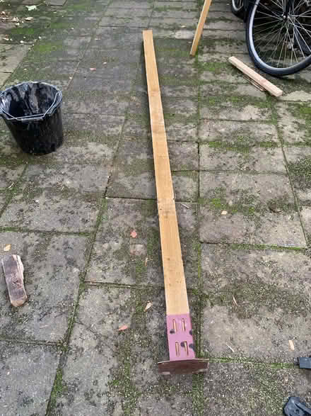 Photo of free Fence post with stand (W4) #1