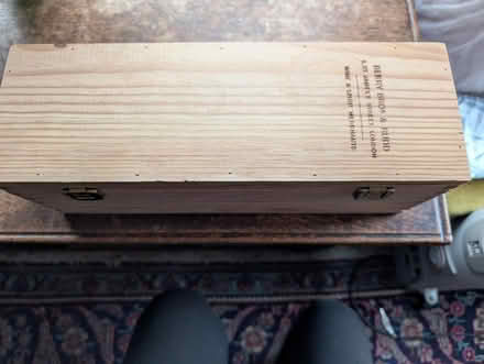 Photo of free Strong wooden wine box (Neasden NW10) #1