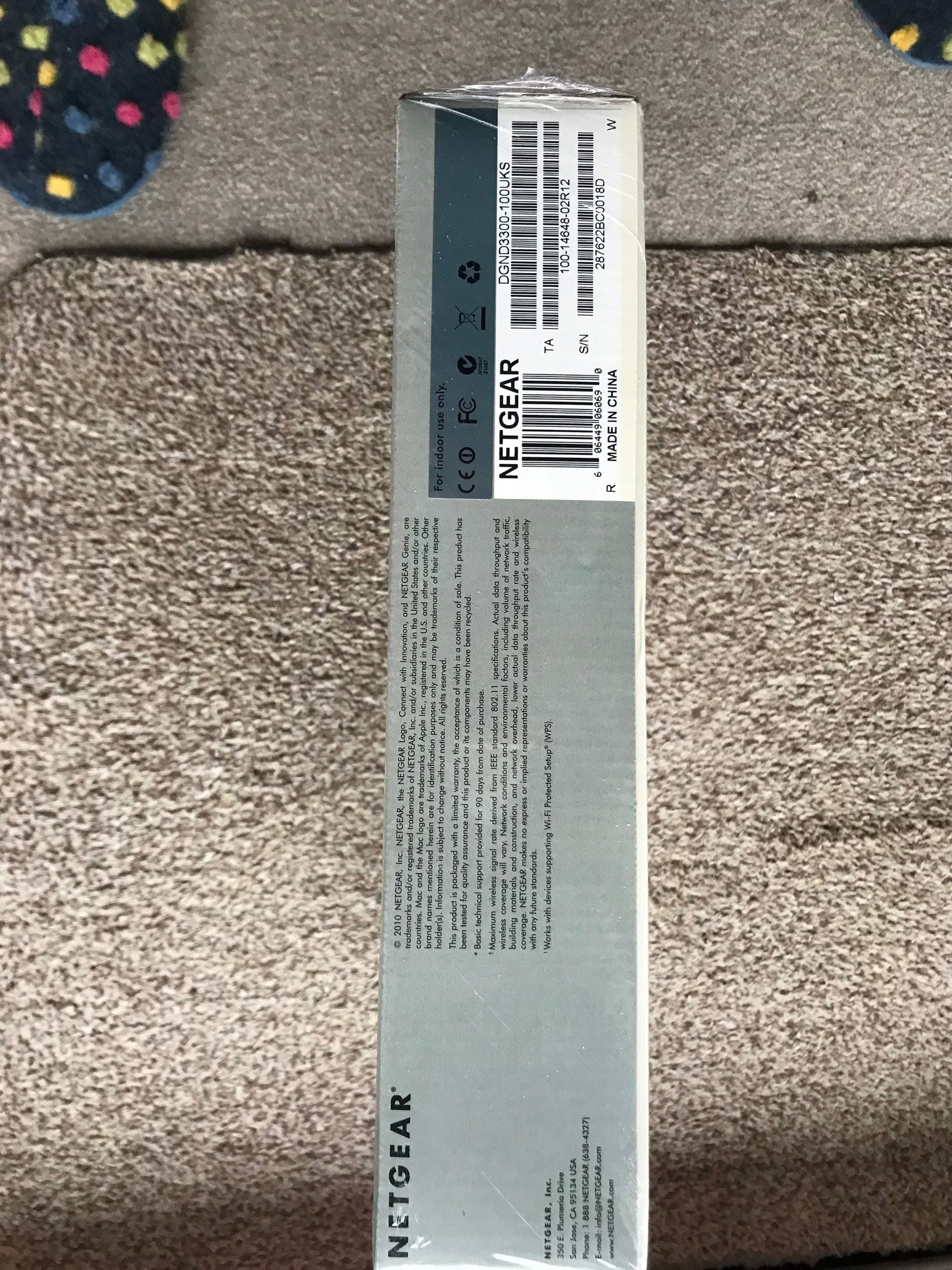 Free: MODEM ROUTER: Netgear N300 Wireless Dual Band ADSL+ (Spon End CV5 ...