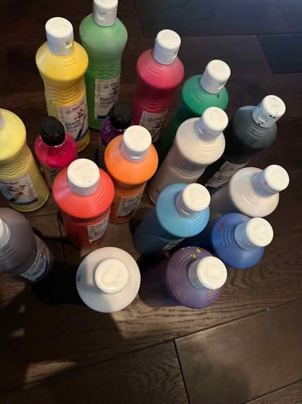 Photo of free Kids poster paints (Crawley Down) #1