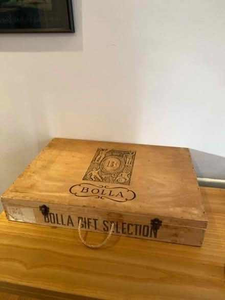 Photo of free Wooden (display) box (Merton Park SW19) #1