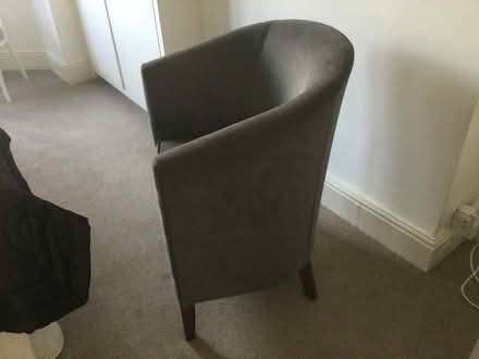 Photo of free Grey bedroom chair (Kingston upon Thames KT1) #2