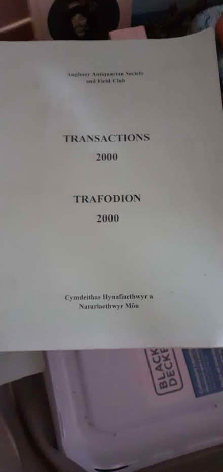 Photo of free Anglesey antiquarian society transactions (Bethesda LL57) #1