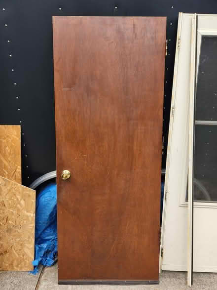 Photo of free Wood exterior door (Hartland area) #1