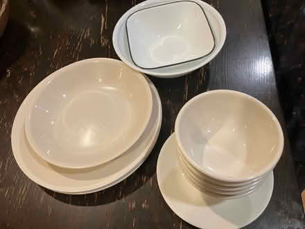 Photo of free Corelle dishes (Sunnyvale near Washington Park) #1