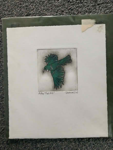 Photo of free small Joan Travaglia print of a tui - unframed (Carlton Hill BN2) #1