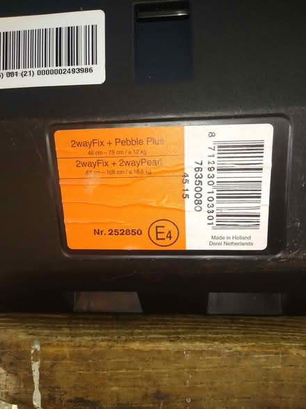 Photo of free Baby - small child car seat (Haywood RG12) #3