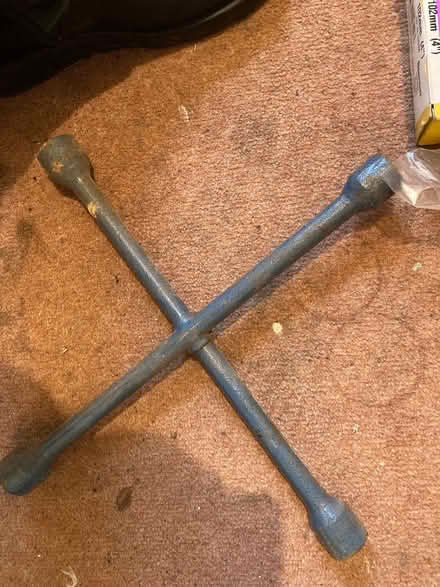 Photo of free Fixed 4 Way Cross Wheel Wrench (South Cliff YO11) #1