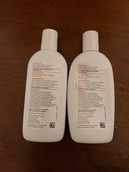 Photo of free Dandrazol shampoo (Hemel) #2