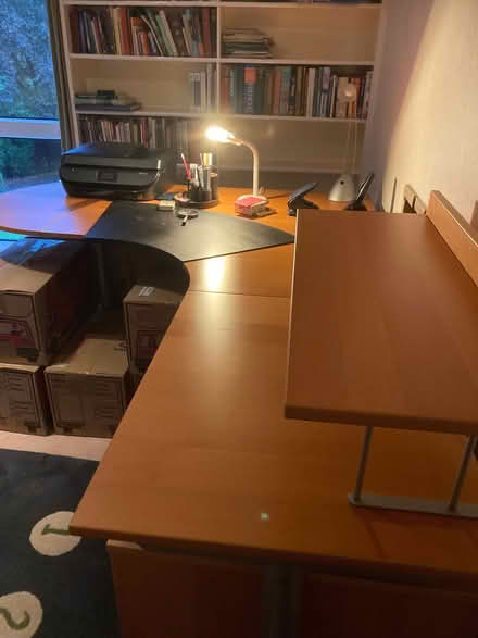 Photo of free Huge big office desk and filing drawers (Bonaly EH13) #4