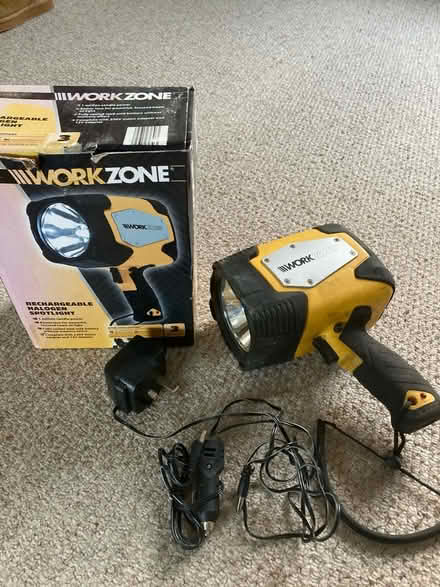 Photo of free Rechargeable halogen spotlight (Sale, M33) #1