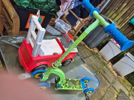 Photo of free Childs table, chair & toys (paignton Borough road) #2
