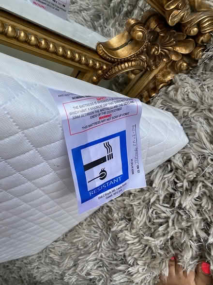 Photo of free Cot mattress (New Haw) #3
