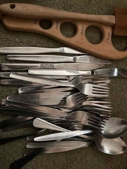 Photo of free Box of cutlery and kitchen utensils (Port of Wisbech PE13) #3