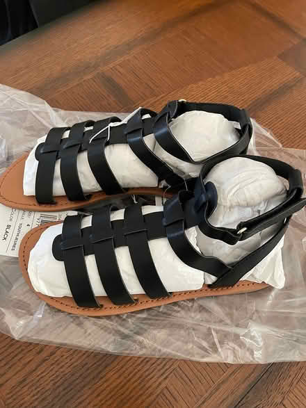 Photo of free Black Sandals (Amityville) #1