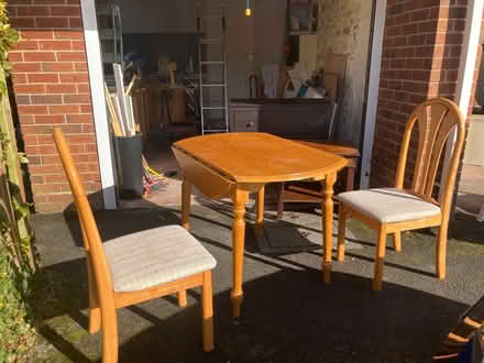 Photo of free Small table and four (Bunbury CW6) #1
