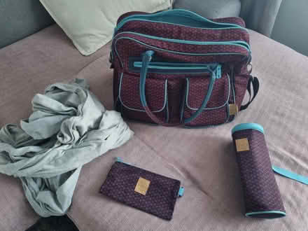 Photo of free Baby changing bag and wrap (LU6) #1