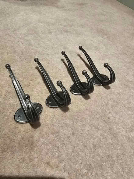 Photo of free 4 Coat hooks (Ealing Broadway, W5) #1