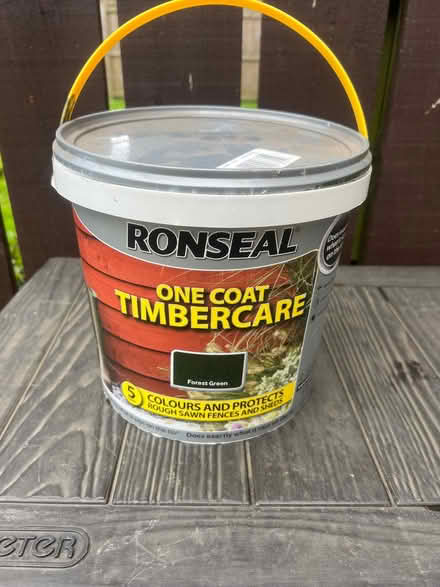 Photo of free Ronseal forest green timber care (Wolsingham DL13) #1