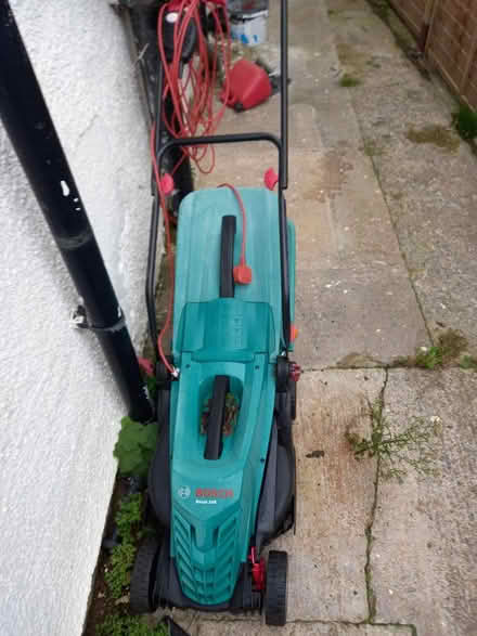 Photo of free 2 bosch lawnmowers (Weston bath) #1