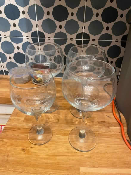 Photo of free 4 x gin glasses (Oakridge RG21) #1