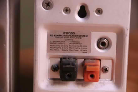 Photo of free Pair of Ross Mini Speakers (Palmer Park RG6) #2