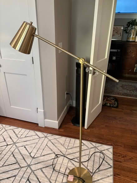 Photo of free Brass colored lamp (Sunset Heights) #1