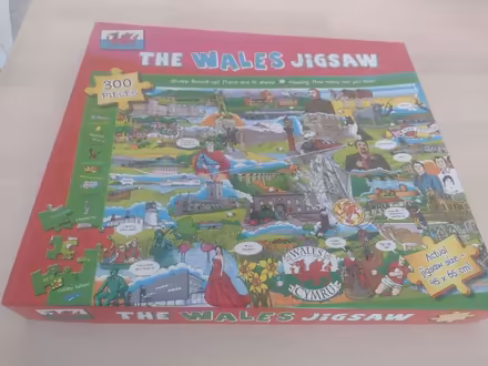 Photo of free Wales-themed jigsaw (2 PIECES MISSING) (Birchgrove CF14) #1
