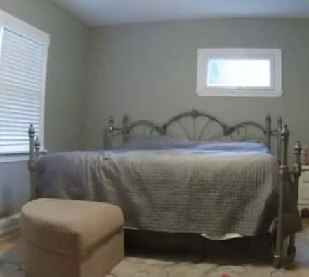 Photo of free Metal King Size Bed Frame (Cooper Young) #1