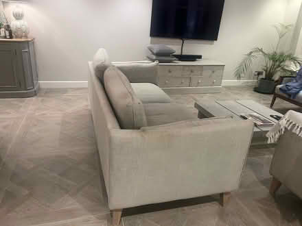 Photo of free Sofa and cuddle seat (KT12 Walton) #1
