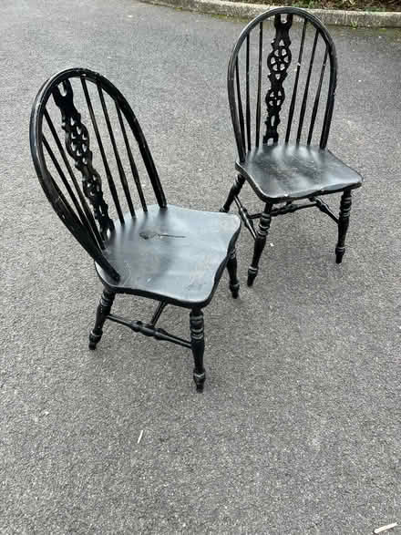 Photo of free Pair of dining chairs (Horfield Bristol) #2