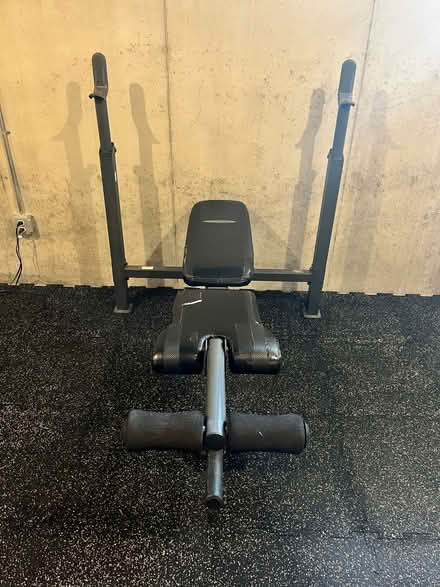 Photo of free Inclining weight bench (Frontier Lane Millis) #3
