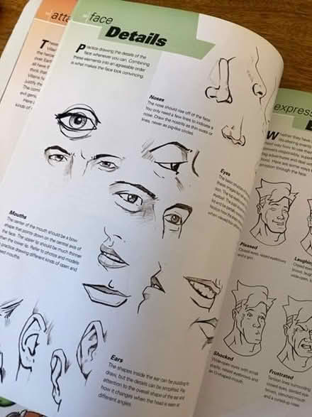 Photo of free Two books on how to draw comics (Berkhamsted HP4) #3