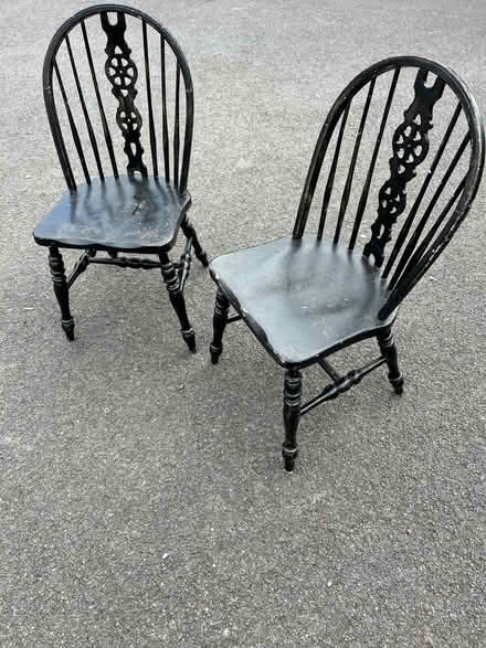 Photo of free Pair of dining chairs (Horfield Bristol) #3