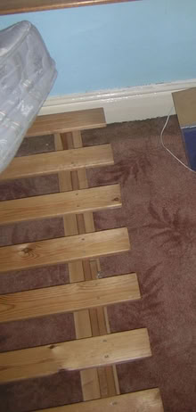 Photo of free futon bed and mattresses (Easton BS5) #3