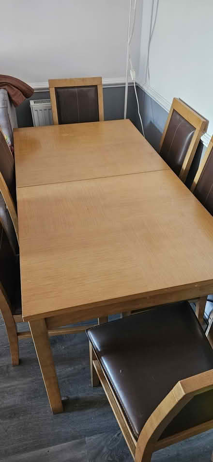 Photo of free Extendable Dining table and chairs (Bracklesham bay) #1